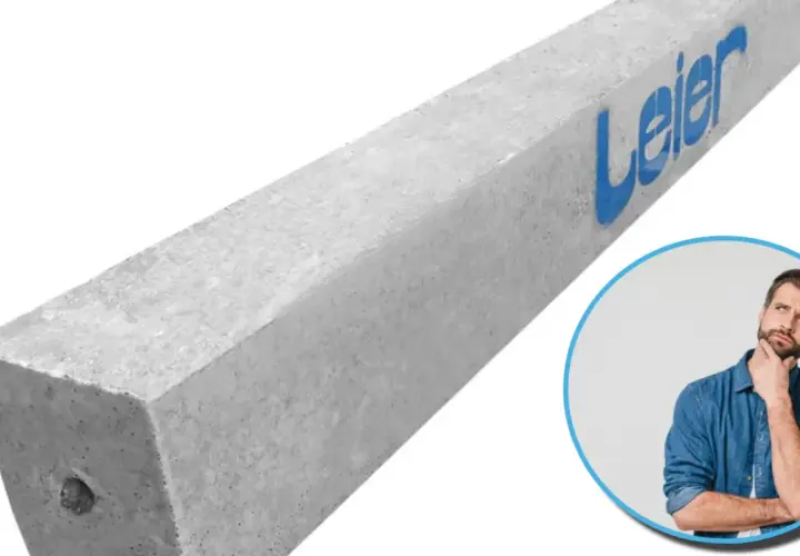 Betonowe nadproże Leier, idealne nad drzwi 80. Zastanawiasz się, jakie nadproże wybrać?
